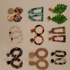 ACRYLLIC COOL EARRINGS